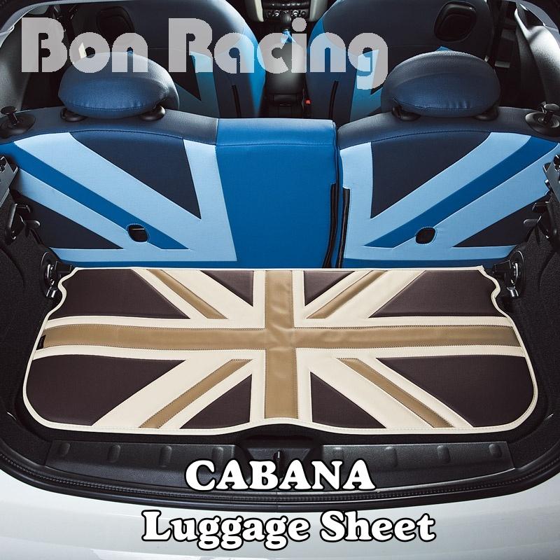 CABANA　ラゲッジシート・ユニオンジャックセピアブラウン　ミニ　ミニクーパー　ＢＭＷ　ＭＩＮＩ　Ｆ５６　Ｆ５５　Ｆ５４　Ｆ６０｜bon-racing