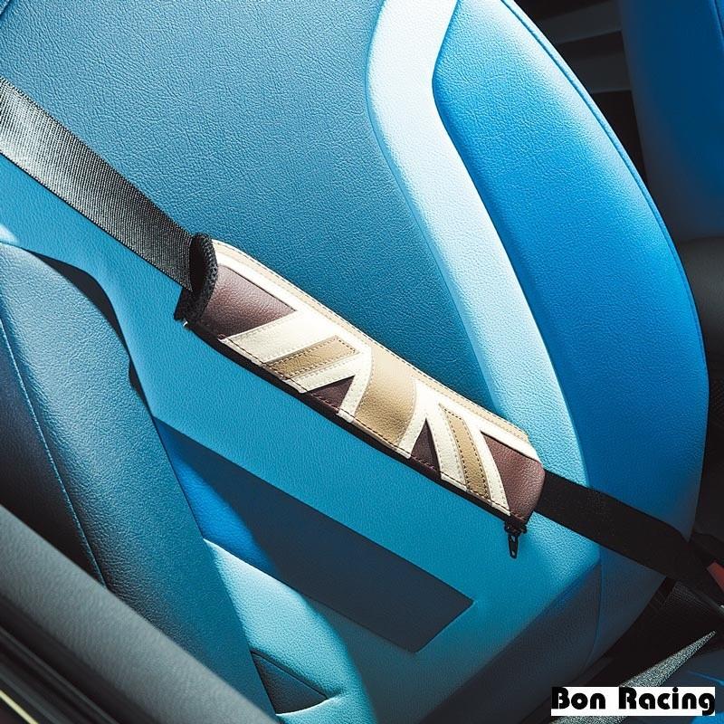 値下！MINI ミニ CABANA アームレスト・シートベルトカバー CABANA シートベルトパッド・ユニオンジャック : BonRacing - 通販