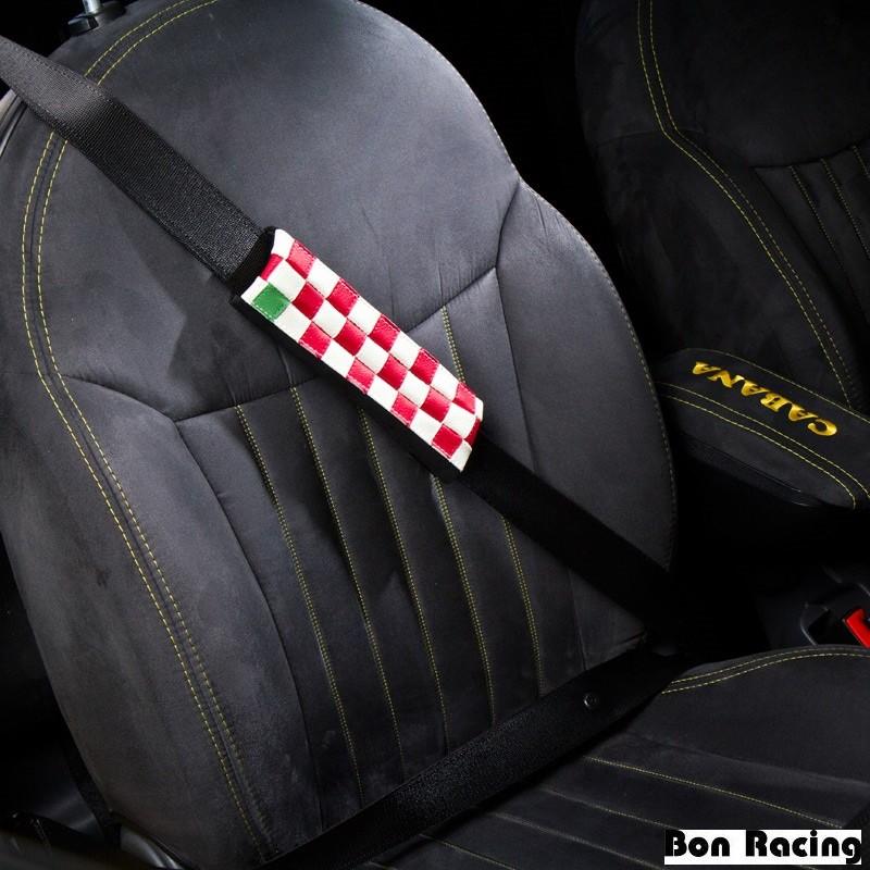 CABANA シートベルトパッド・チェッカー : BonRacing - 通販 - Yahoo