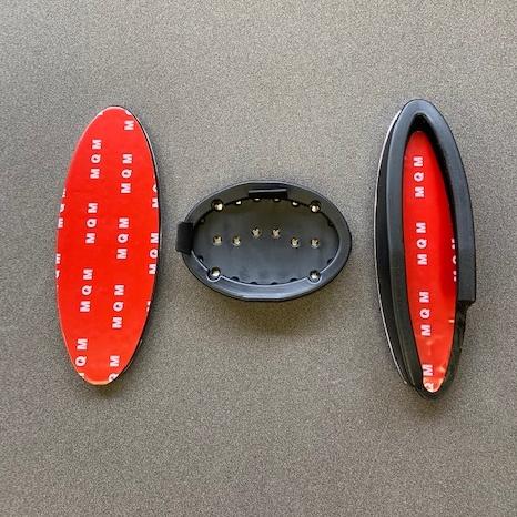 BMW MINI ミニ アルミ製 ペダルカバー AT車用 アクセル・ブレーキ