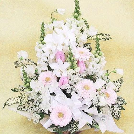 お供え お悔み お盆 花 フラワーアレンジメントwp050 Osa050 花 フラワーギフト ボンサーンス 通販 Yahoo ショッピング