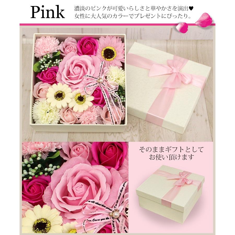 ソープフラワー薔薇 お誕生日 ・記念日 プレゼント 花束　x2 ≪ボックスL≫ ソープフラワー プレゼント バラ お返し 母の日 2026