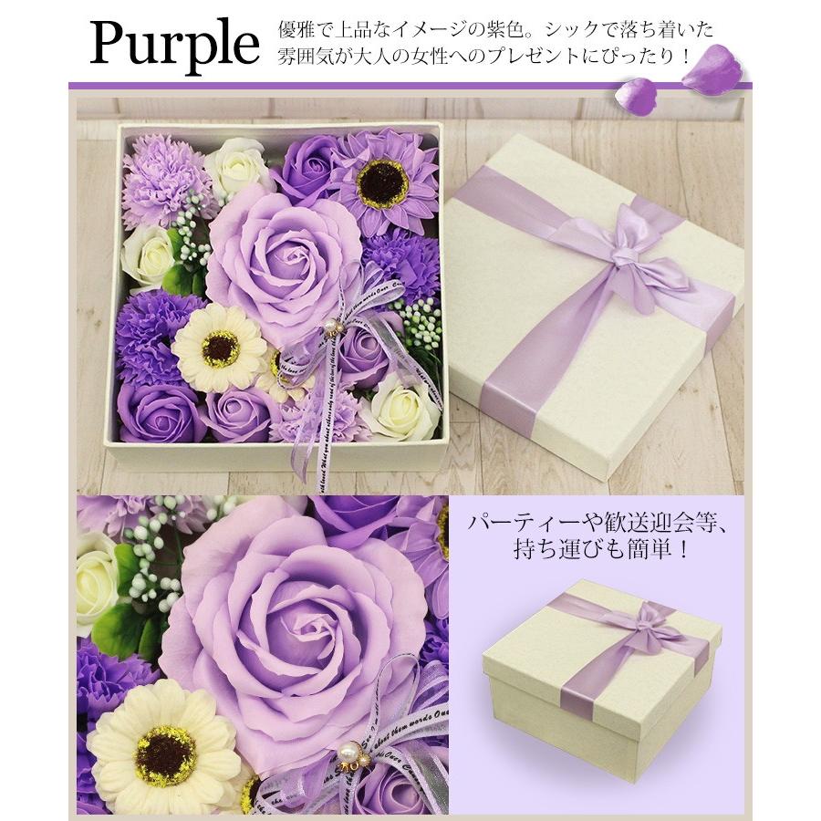 ≪ボックスL≫ ソープフラワー プレゼント バラ ホワイトデー お返し