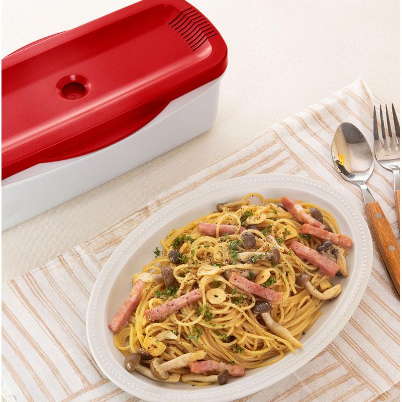 スケーター 電子レンジスチームパスタメーカー 食洗機対応 MWPSM1