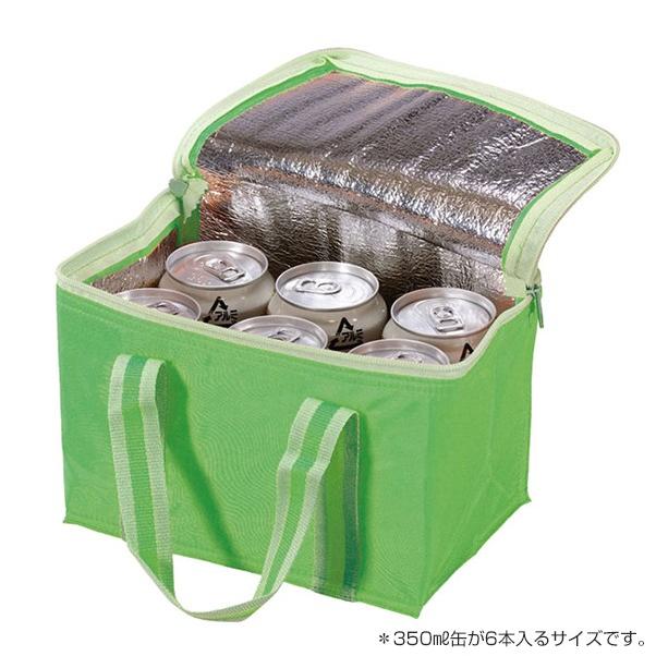 保冷温バッグ グリーン 6189 350ml缶×6本 保冷バッグ : BONANZA - 通販