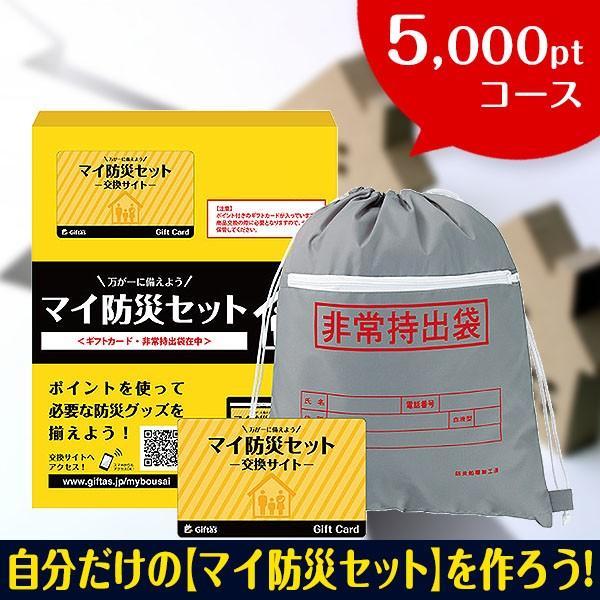 マイ防災セット 5 000ptコース 防災セット 非常持ち出しセット 掲載点数300点以上