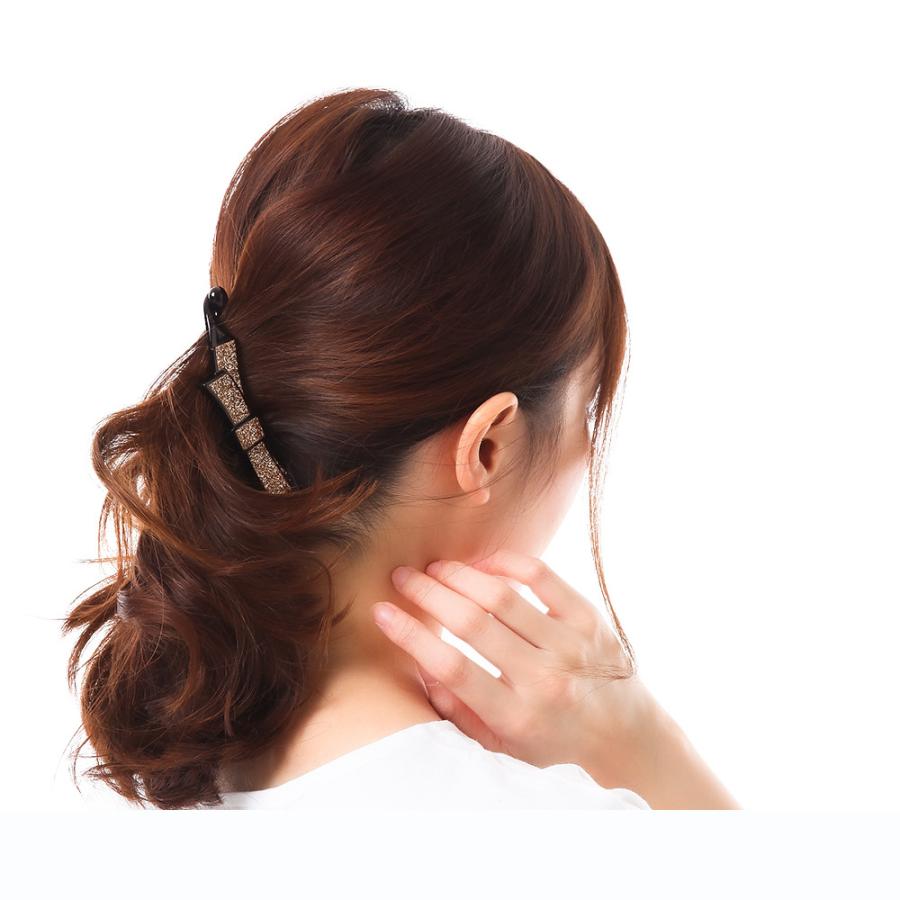 Sale 75 Off バナナクリップ リボン ラメ シンプル オシャレ かわいい レディース ミニ ヘアアクセサリー ヘアクリップ 髪留め まとめ髪 軽い かんたん装着 人気 ブランド Aynaelda Com