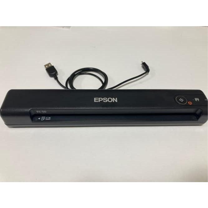 大流行中！ エプソン EPSON ES-50 ブラック モバイルドキュメント