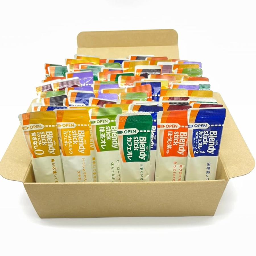 AGF ブレンディ スティック 全10種 50本バラエティセット 飲み比べ
