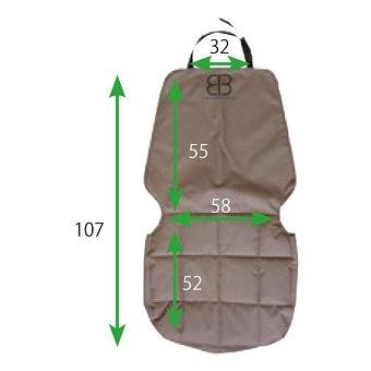 egr SEAT Protector ペットドライブシート　グレー egr Seat Protector Front シートプロテクターフロント（2色） お