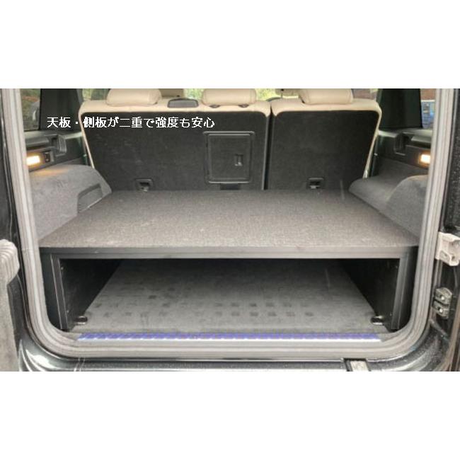 iiD Mercedes Benz W463A G-Class2018〜 ラゲッジボード　ブラック　ゲレンデ　収納　物入れ　トランク　カーゴルームの画像