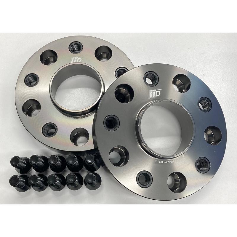 iiD ホイールスペーサー30mm ポルシェ 5H130 71.5Φ ガンメタリック 