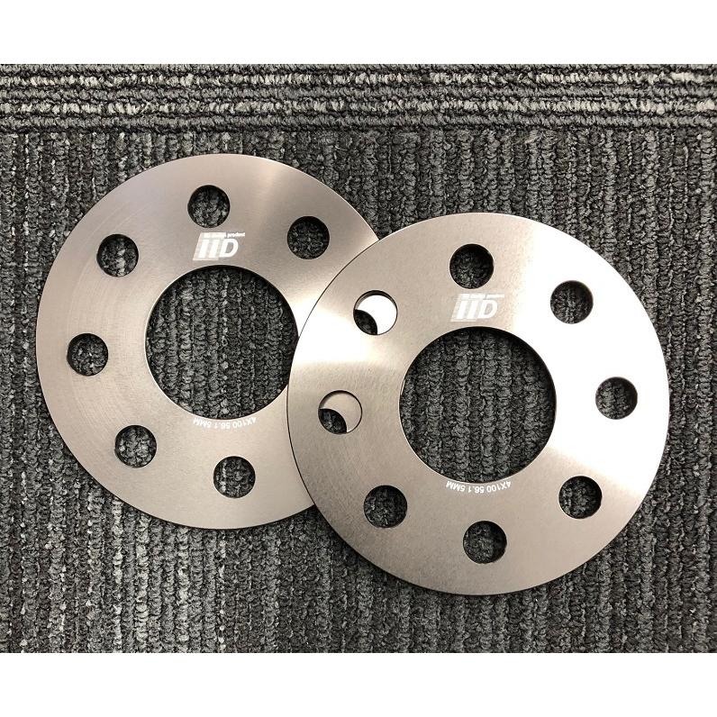 iiD ホイールスペーサー3mm BMWMINI R系 R50/52/53/55/56/57 4H100 