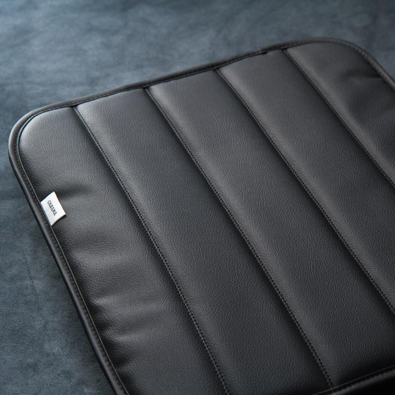 CABANA カバナ　シングルシート　ワンカラー　ブラック　PVCレザー　クッション