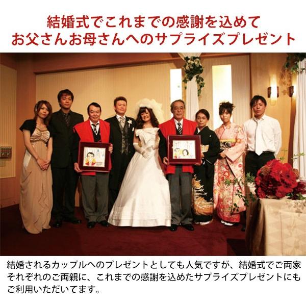 退職 プレゼント 似顔絵ポエム 朱色色紙額 似顔絵 1 2人用 子育て感謝状 退職祝い 男性 女性 金婚式のお祝いの言葉 両親 Kk0097 還暦祝い本舗ヤフーショッピング店 通販 Yahoo ショッピング
