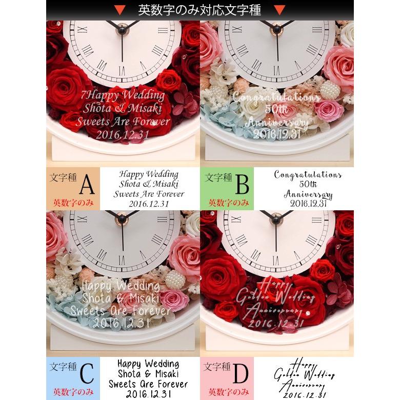 退職祝い 女性 プレゼント サンクスフラワークロック レッドローズ 丸型 翌日発送コース プリザーブドフラワー 時計 退職 女性 定年 記念品 60代 女性 プレゼント プリザーブドフラワー 定年 記念品