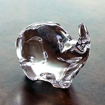 バカラ（Baccarat） 置物 ミニマルエレファント #bcr2610-096 : ボンド