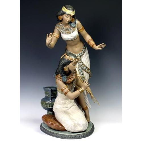 リヤドロ(Lladro リアドロ 陶器人形 置物) 乙女 ナイルの リヤドロ(Lladro リアドロ 陶器人形 置物) 乙女 ナイルの