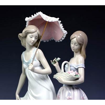 リヤドロ(Lladro リアドロ 陶器人形 置物) 乙女 夢の架け橋 リヤドロ(Lladro リアドロ 陶器人形 置物) 乙女 夢の架け橋