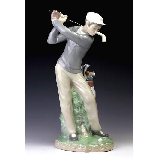 リヤドロ（Lladro リアドロ 陶器人形 置物） スポーツ ナイスショット