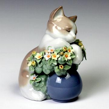 リヤドロ（Lladro リアドロ 陶器人形 置物） 動物 お昼寝の場所#ldr 