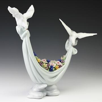 リヤドロ 平和の花かご 平和の花かご | リヤドロ公式オンライン