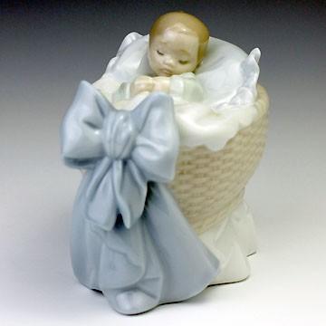 リヤドロ（Lladro リアドロ 陶器人形 置物） 赤ちゃん スィート