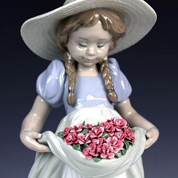 LLADRO リヤドロ カーネーション・ブーケ 陶器人形