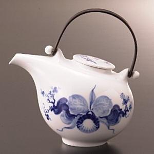 マイセン（Meissen） ブルーオーキッド ジャパニーズ急須（茶こし付 