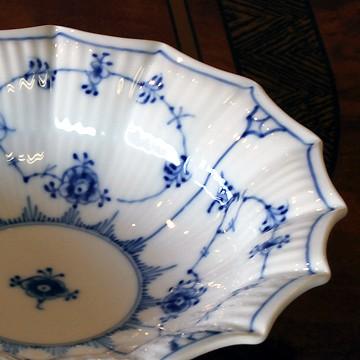ロイヤルコペンハーゲン　プレーンレース シェルディッシュ ロイヤルコペンハーゲン（Royal Copenhagen） プレーンレース シェル