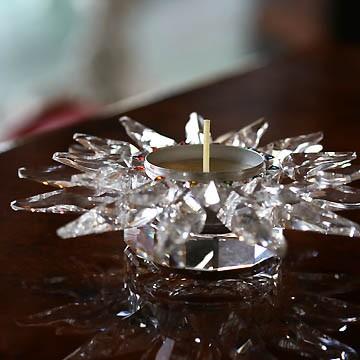 スワロフスキー キャンドル ホルダー 置物 スワロフスキー キャンドル ホルダー 置物