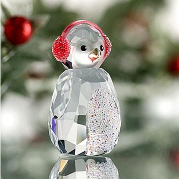 未使用品☆スワロフスキー☆ロッキングペンギン☆置物☆ Swarovski(スワロフスキー) ペンギン置物