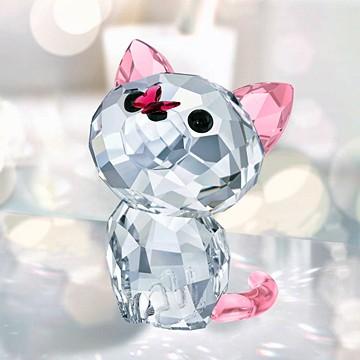 スワロフスキー 置物（Swarovski）LOVLOTS Kitten Millie（アメリカンショートヘア）#5223597 :  swv5223597 : ボンドストリート - 通販 - Yahoo!ショッピング