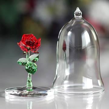 SWAROVSKI スワロフスキー 置物(Swarovski) DISNEY 魔法のバラ SWAROVSKI スワロフスキー 置物(Swarovski) DISNEY 魔法のバラ