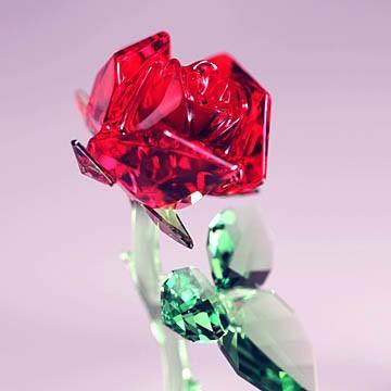 SWAROVSKI スワロフスキー 置物(Swarovski) DISNEY 魔法のバラ SWAROVSKI スワロフスキー 置物(Swarovski) DISNEY 魔法のバラ