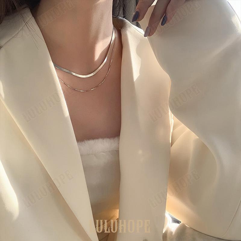 ネックレス 重ね付け風 二重 二連 レディース 女性 アクセサリー ネックレス 重ね付け風 二重 二連 レディース 女性 アクセサリー
