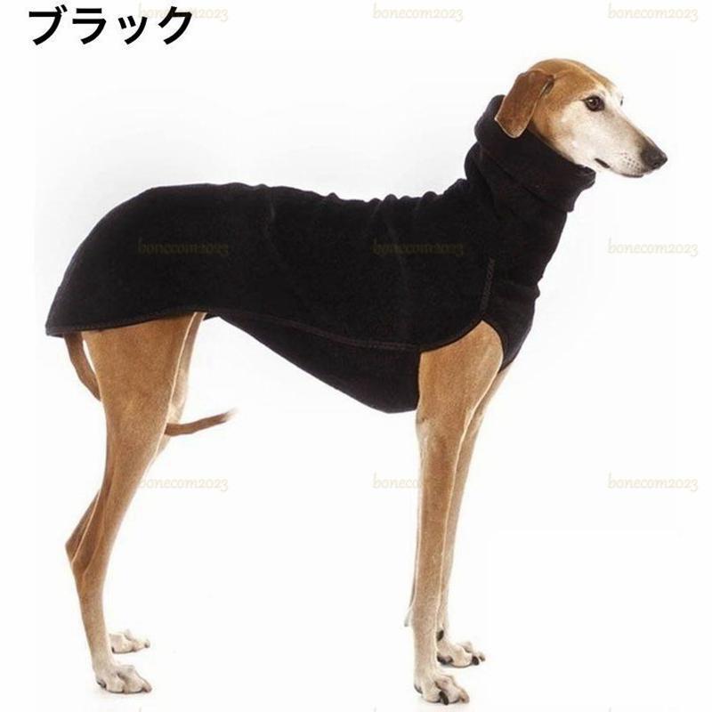 ペットウェア カットソー ハイネック リード穴付き 犬服 ドッグウェア プルオーバー イタグレ服 イタリアン グレーハウンド ウィペット ベドリントンテリア｜bonecom2023｜02