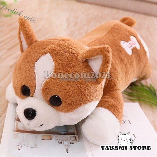 コ犬キャラクター ぬいぐるみ コーギー ねむねむ 抱きまくらプレゼント かわいい 癒しグッズ｜bonecom2023｜12