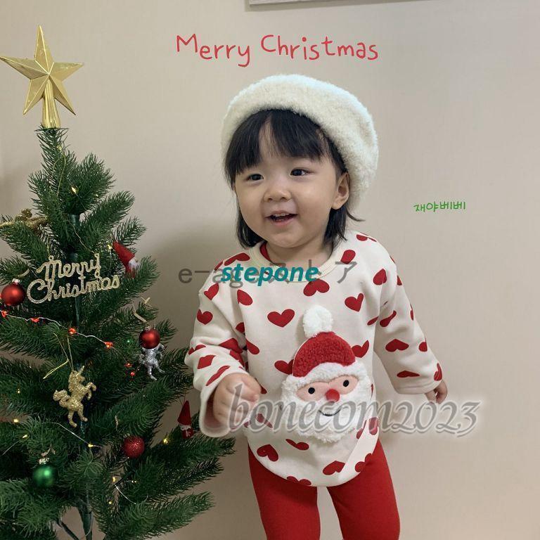 クリスマス 衣装 ベビー服 赤ちゃん サンタ ロンパース 可愛い サンタクロース 赤 幼児 男の子 女の子 コスチューム 帽子 キッズ 子供 パーティー 出産お祝い｜bonecom2023｜11