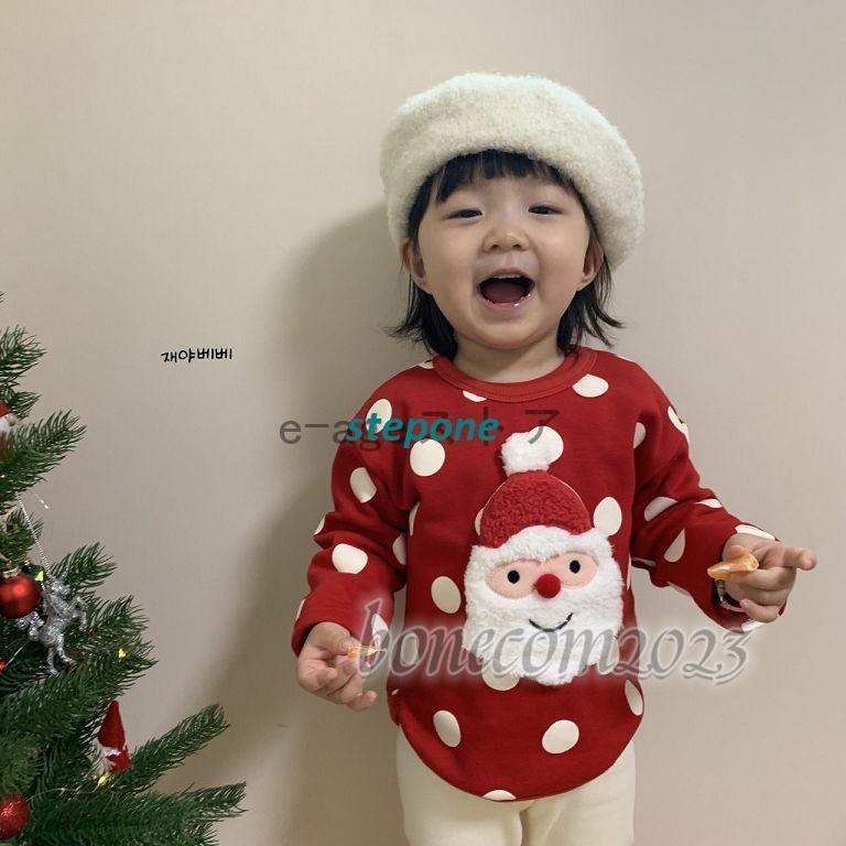 クリスマス 衣装 ベビー服 赤ちゃん サンタ ロンパース 可愛い サンタクロース 赤 幼児 男の子 女の子 コスチューム 帽子 キッズ 子供 パーティー 出産お祝い｜bonecom2023｜10