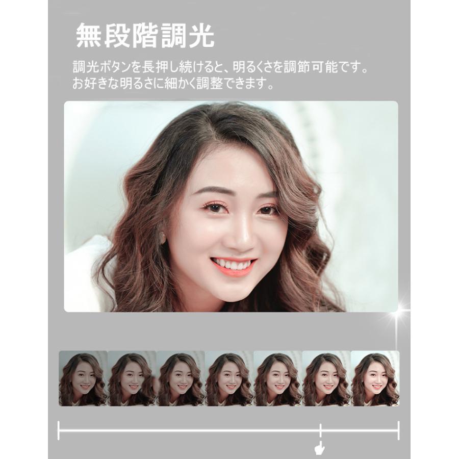 卓上 ミラー LED ライト付き 大型 タッチ操作 調色 調光 卓上 ハリウッドミラー 11球 角度調整OK メイクミラー 照明 おしゃれ ドレッサー 化粧台 卓上 化粧台