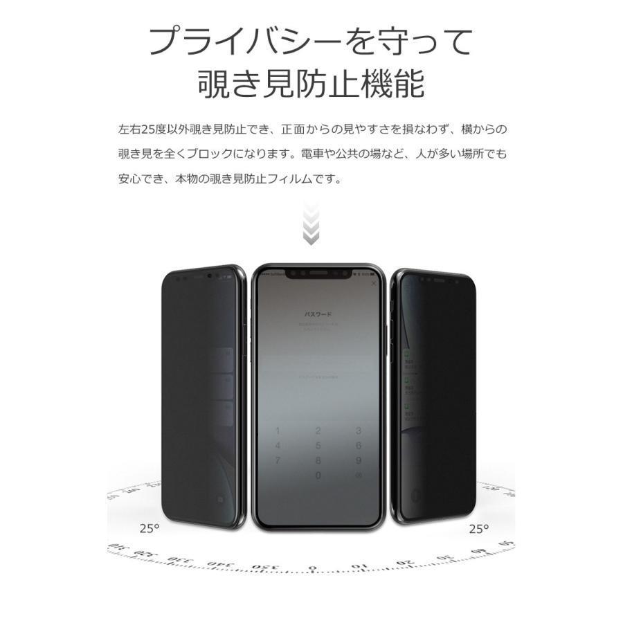 iPhone 保護フィルム 覗き見防止フィルム iphoneX iPhoneXR iPhoneXS Max  全面フィルム アイフォン スマホ マット仕様 液晶保護フィルム｜bonecom2023｜05