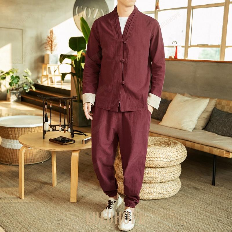 新作 セットアップ メンズ 上下セット 春服 綿麻 リネン生地 新作 セットアップ メンズ 上下セット 春服 綿麻 リネン生地