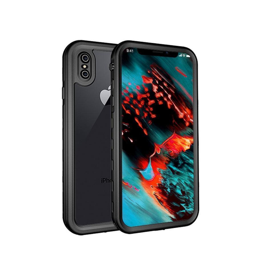 iPhone XR ケース 完全防水 耐衝撃 ブランド iPhoneXR 防水ケース スト付き IP68規格 iPhone XR フルカバー 落下保護 おしゃれ 米軍規格 指紋認証対応｜bonecom2023｜15