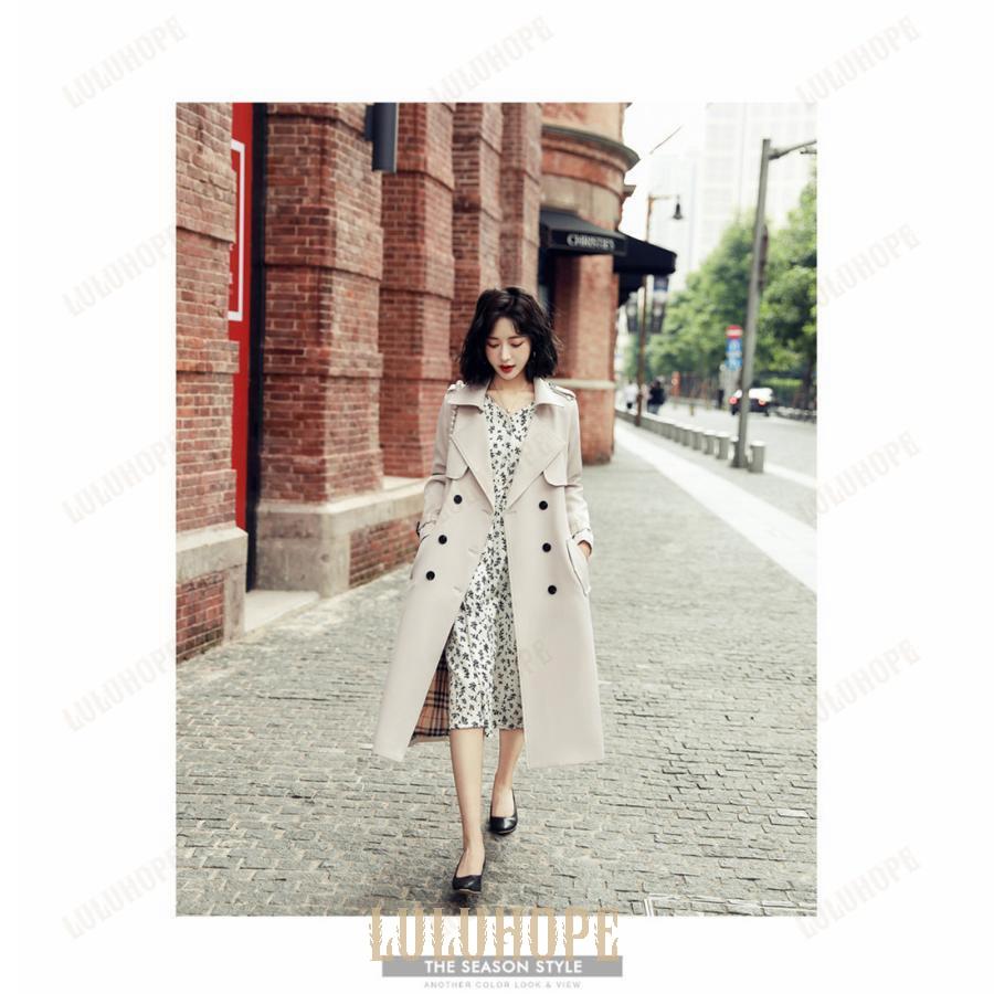 トレンチコート レディース スプリングコート 春服 秋 ロング丈 トレンチコート レディース スプリングコート 春服 秋 ロング丈