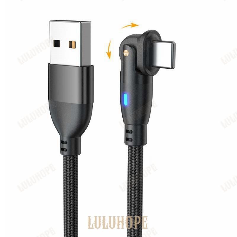 USB Type-c ケーブル Micro iPhone 180度 回転 2ｍ タイプc 充電ケーブル l型 USBケーブル スマホ コード 携帯 高速充電｜bonecom2023｜16