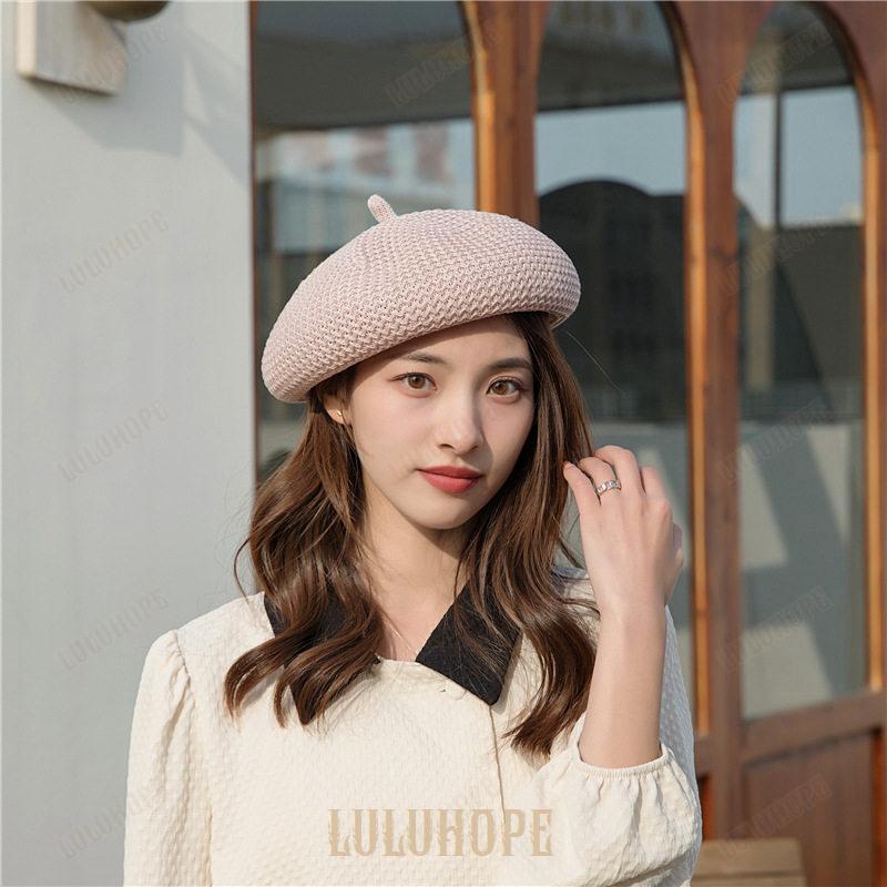 ベレー帽 メッシュ 春夏 帽子 レディース ざっくり 涼しい 調節 ベレー帽 メッシュ 春夏 帽子 レディース ざっくり 涼しい 調節