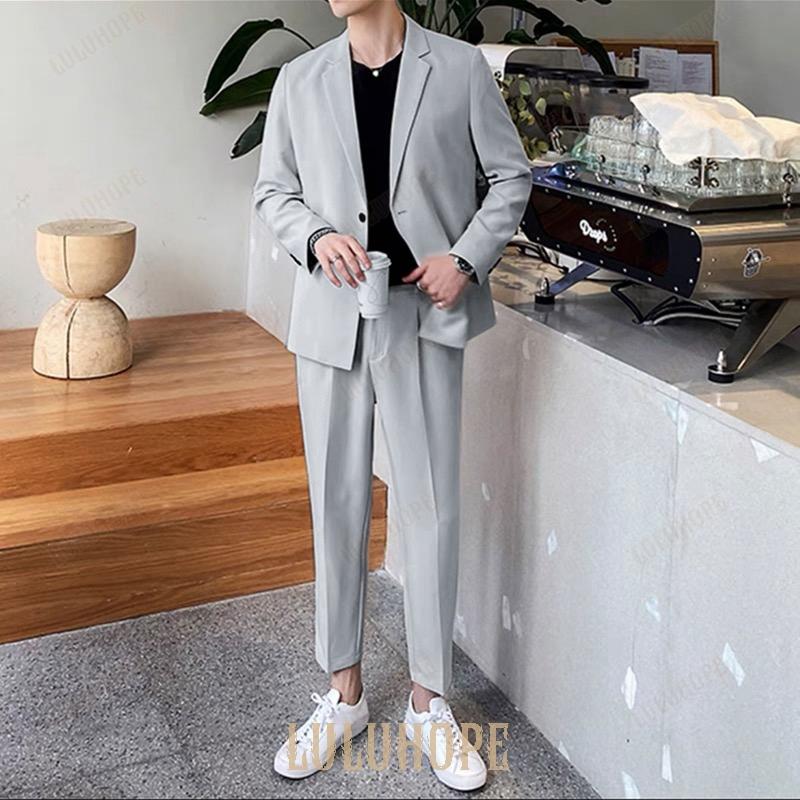 2023ビューティーアンドユーススーツセットアップカジュアルM グレー