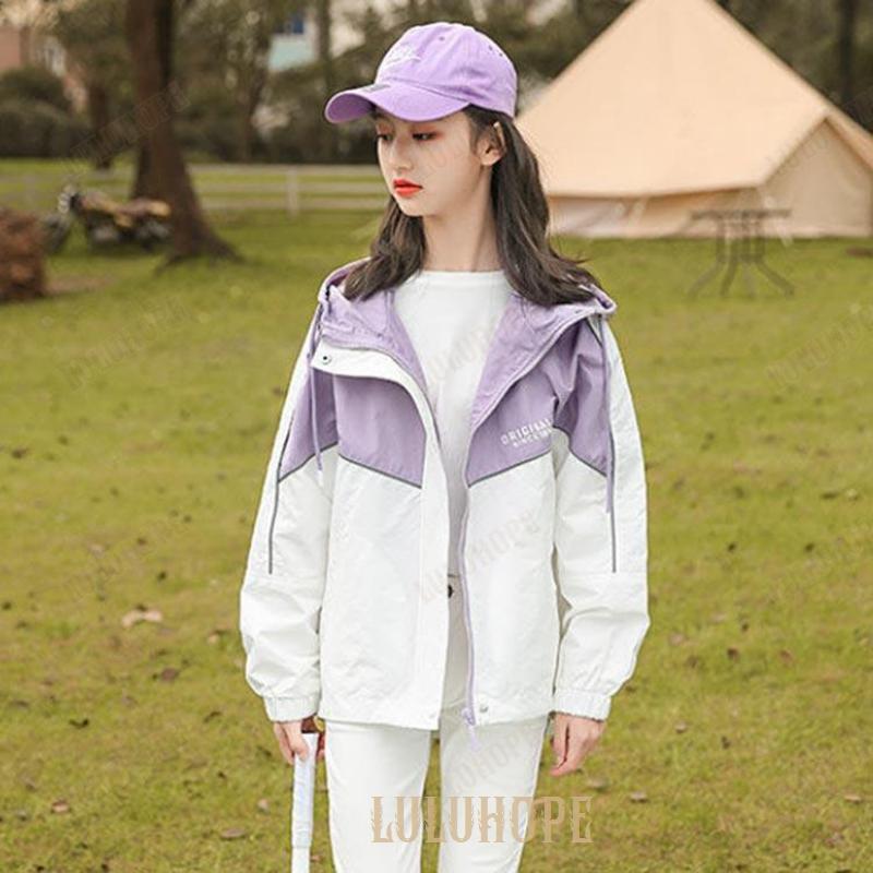マウンテンパーカー キッズ 子供 ウィンドブレーカー 女の子 ジュニア 