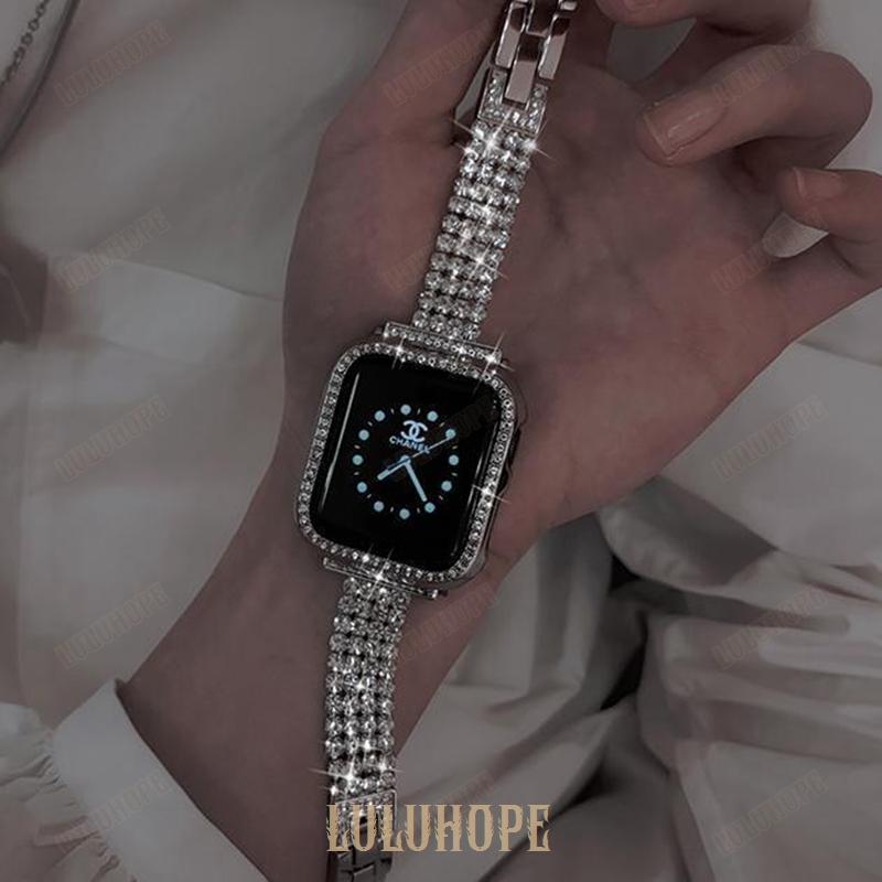 アップルウォッチ SE 9 バンド Apple Watch 8 Ultra ベルト 40mm 女性 ステンレス バンド 44mm 45mm スリム 細い｜bonecom2023｜06
